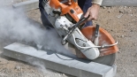 saw cut concrete