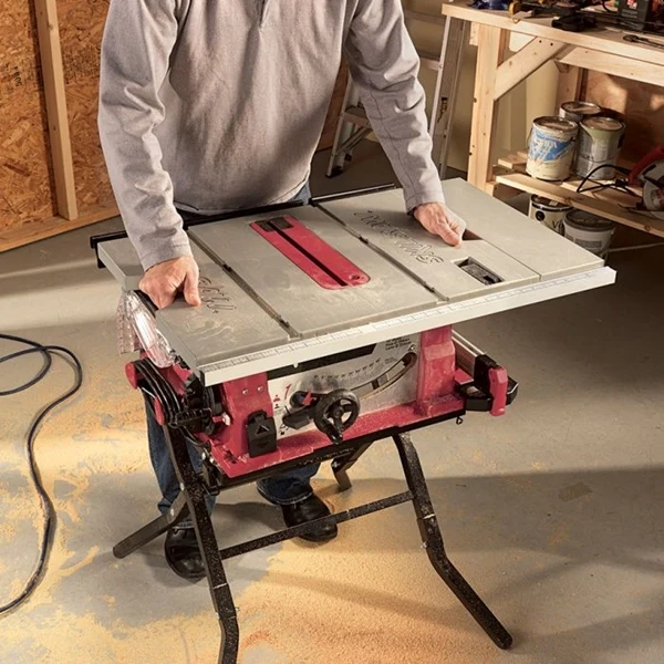 skil 3410 02 10 inch table saw with folding stand