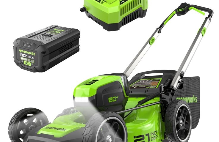 lawn mower battery charging