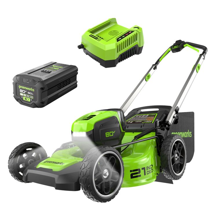 lawn mower battery charging