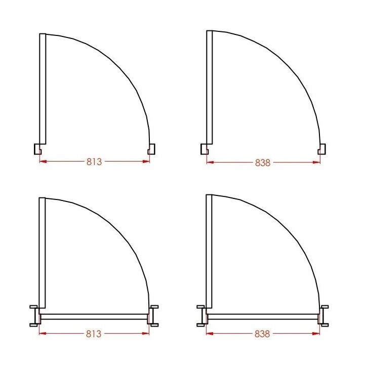 what is the average width of a doorway