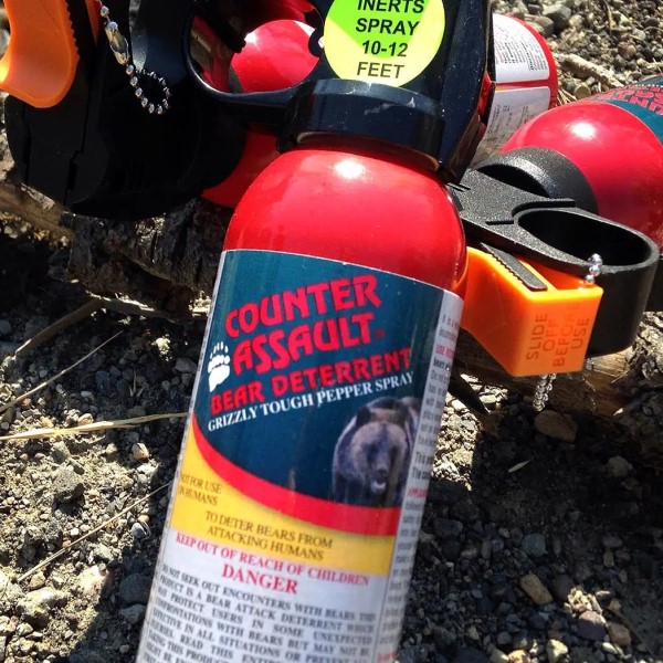 does pepper spray work on bears