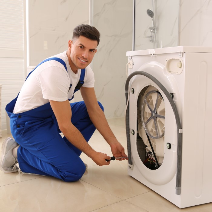 how to balance a washing machine